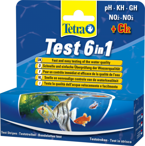 Tetra - Test 6 in 1, 25 stuks
